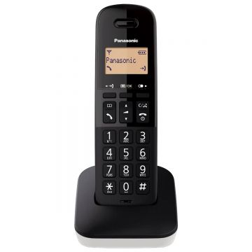 Telefon mobil Panasonic KX-TGB610SPW, LCD, Single-SIM, Negru/Alb