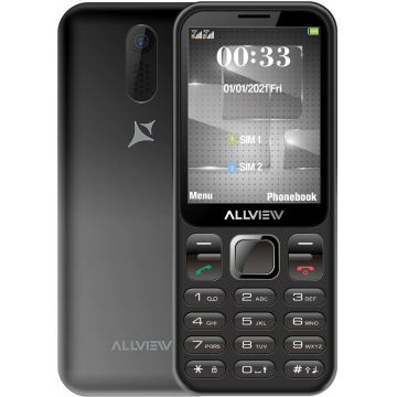 Allview Telefon mobil Allview M20LUNA, Dual SIM, Black