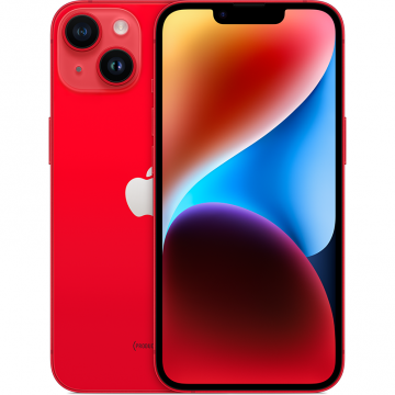 Apple Telefon mobil Apple iPhone 14, 256GB, 5G, RED