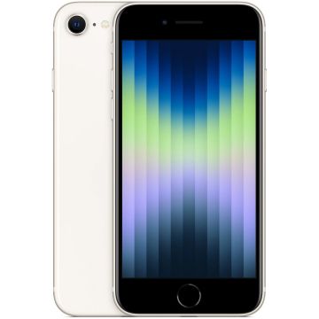Apple Telefon mobil Apple iPhone SE 3, 256GB, 5G, Alb