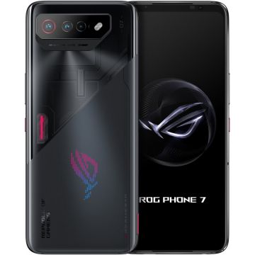 Asus Telefon mobil ASUS ROG Phone 7, Dual SIM, 12GB RAM, 256GB, 5G, Negru Asus Telefon mobil ASUS ROG Phone 7, Dual SIM, 12GB RAM, 256GB, 5G, Negru