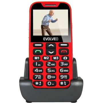 Evolveo Telefon pentru vârstnici Evolveo EasyPhone XD, EP600, Rosu