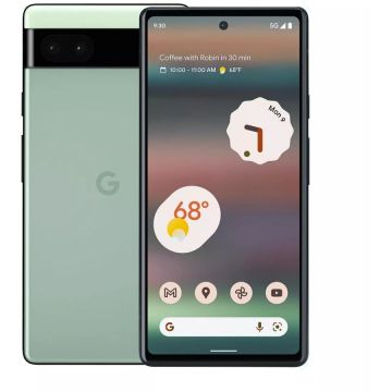 Google Telefon Mobil Google Pixel 6a, Procesor Google Tensor Octa-Core, AMOLED Capacitive Touchscreen 6.1, 6GB RAM, 128GB Flash, Camera Duala 12+12MP, Wi-Fi, 5G, Android, Verde