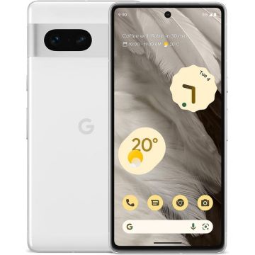 Google Telefon mobil Google Pixel 7, 128GB, 8GB RAM, 5G, Snow, Alb