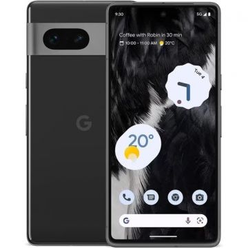 Google Telefon mobil Google Pixel 7, 256GB, 8GB RAM, 5G, Dual SIM, Negru