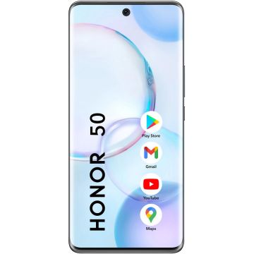 Honor Telefon mobil Honor 50, Dual SIM, 8GB RAM, 256GB, 5G, MIDNIGHT BLACK