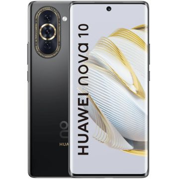 Huawei Telefon mobil Huawei Nova 10, Dual SIM, 8GB RAM, 128GB, 4G, Starry Black