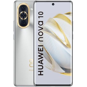 Huawei Telefon mobil Huawei Nova 10, Dual SIM, 8GB RAM, 128GB, 4G, Starry Silver