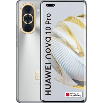 Huawei Telefon mobil Huawei Nova 10 Pro, Dual SIM, 8GB RAM, 256GB, 4G, Starry Silver