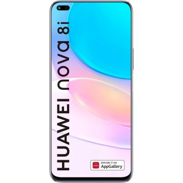 Huawei Telefon mobil Huawei Nova 8i, Dual SIM, 6GB RAM, 128GB, 4G, Moonlight Silver