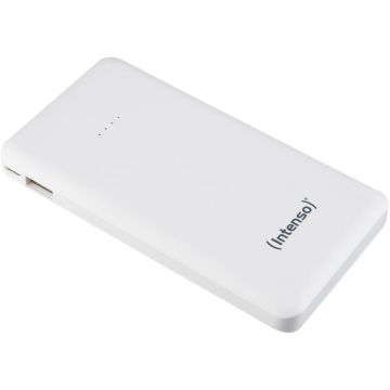 Intenso Powerbank Intenso S5000, 5000 mAh, 1 USB/1 microUSB, Alb