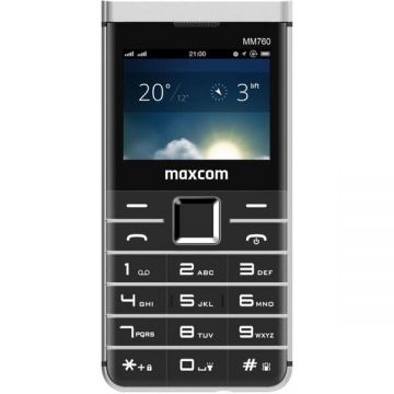 Maxcom Telefon mobil MaxCom Comfort MM760, 2.3, Dual SIM, Negru Maxcom Telefon mobil MaxCom Comfort MM760, 2.3, Dual SIM, Negru