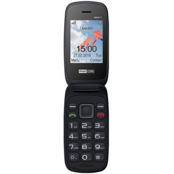 Maxcom Telefon mobil MaxCom Comfort MM817, Dual SIM, 2G, Negru Maxcom Telefon mobil MaxCom Comfort MM817, Dual SIM, 2G, Negru
