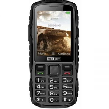 Maxcom Telefon Mobil Maxcom Strong MM920, Ecran 2.8, Single Sim, 2G, Rezistent la apa si praf, Negru