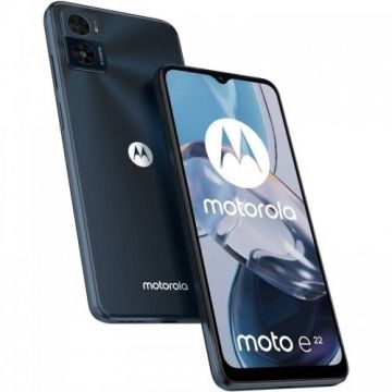 Motorola Telefon Mobil Motorola Moto E22 Dual SIM, 32GB, 3GB RAM, 4G, Negru