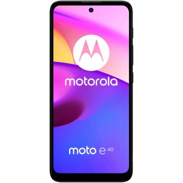 Motorola Telefon mobil Motorola Moto E40, Dual SIM, 64GB, 4GB RAM, 4G, Carbon Gray