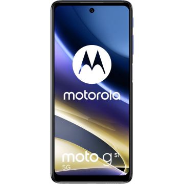 Motorola Telefon mobil Motorola Moto G51, Dual SIM, 64GB, 4GB, 5G, Indigo Blue