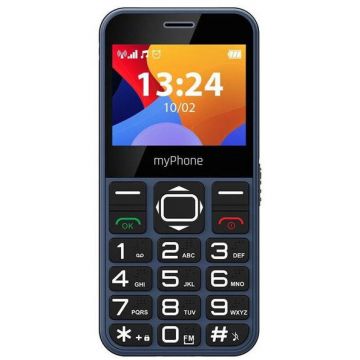 Myphone Telefon mobil myPhone Halo 3, Ecran IPS 2.31, Camera 0.3 MP, Single Sim, 2G, Albastru