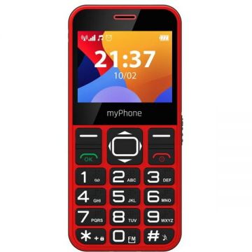 Myphone Telefon mobil myPhone Halo 3, Ecran IPS 2.31, Camera 0.3 MP, Single Sim, 2G, Rosu