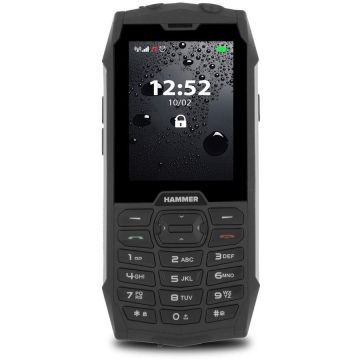 Myphone Telefon mobil MyPhone Hammer 4 Dual SIM 2G Negru-Argintiu