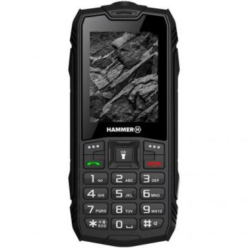 Myphone Telefon Mobil MyPhone Hammer Rock LTE, Dual SIM, 64 MB RAM, 1 GB, 4G, negru