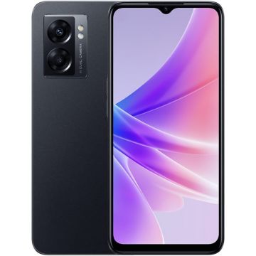 OPPO Telefon mobil Oppo A77, Dual SIM, 64GB, 4GB RAM, 5G, Midnight Black