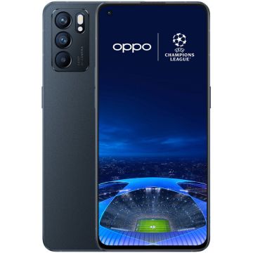 OPPO Telefon mobil Oppo Reno 6, Dual SIM, 128GB, 8GB RAM, 5G, Negru