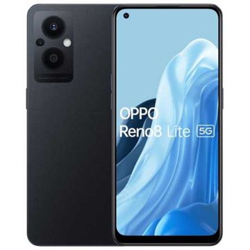 OPPO Telefon mobil Oppo Reno8 Lite, 5G, Dual Sim, 128GB, 8GB RAM, Black