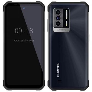 OUKITEL Telefon Mobil Oukitel WP17, Procesor Octa-Core MediaTek Helio G95, IPS Capacitive touchscreen 6.78, 8GB RAM, 128GB Flash, Camera Tripla 64 + 20 + 2 MP, Wi-Fi, 4G, Android, Negru