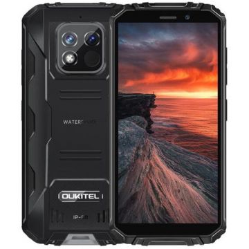 OUKITEL Telefon Mobil Oukitel WP18 Pro, Procesor MediaTek Helio P22, TFT 5.93, 4GB RAM, 64GB Flash, Camera 13MP, 4G, Wi-Fi, Dual Sim, Android, Negru