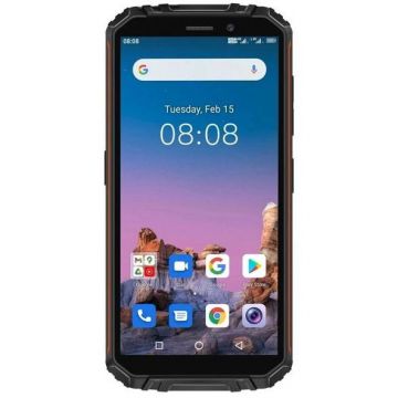 OUKITEL Telefon Mobil Oukitel WP18, Procesor MediaTek Helio A22, TFT HD+ Capacitive Touchscreen 5.93, 4GB RAM, 32GB Flash, Camera 13 MP, 4G, Wi-Fi, Dual Sim, Android, Negru/Portocaliu