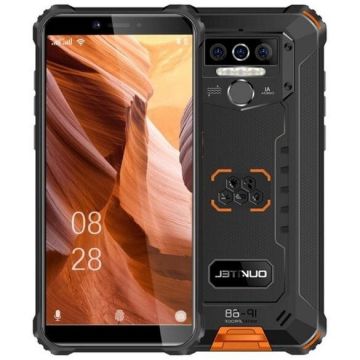 OUKITEL Telefon mobil OUKITEL WP5, 32GB, 4GB RAM, Dual Sim, 4G, NegruPortocaliu