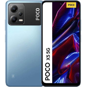 POCO Telefon mobil Poco X5, 128GB, 6GB RAM, 5G, Blue