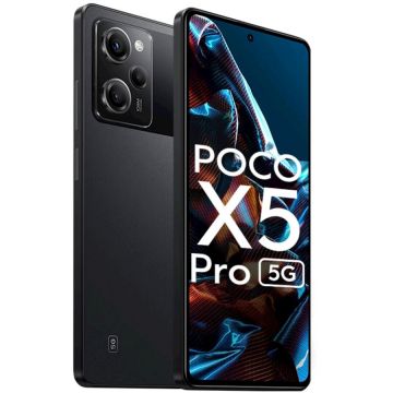 POCO Telefon mobil Xiaomi Poco X5 Pro, 256GB, 8GB RAM, Dual SIM, 5G, Negru