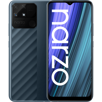 REALME Telefon mobil Realme Narzo 50A, Dual SIM, 64GB, 4GB RAM, 4G, Verde REALME Telefon mobil Realme Narzo 50A, Dual SIM, 64GB, 4GB RAM, 4G, Verde