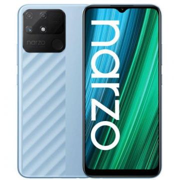 REALME Telefon mobil Realme Narzo 50A Prime, 4G, 64 GB, 4GB RAM, Dual-Sim, Albastru REALME Telefon mobil Realme Narzo 50A Prime, 4G, 64 GB, 4GB RAM, Dual-Sim, Albastru