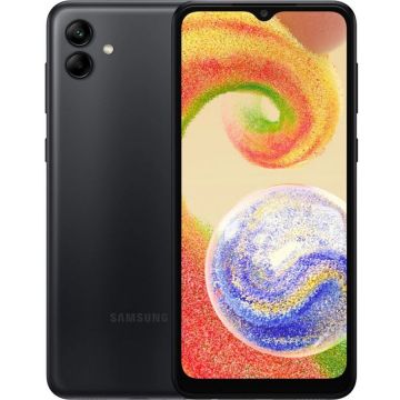 Samsung Telefon mobil Samsung Galaxy A04, Dual SIM, 64GB, 4GB RAM, 4G, Negru