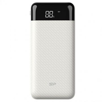 Silicon power Baterie Portabila Silicon Power GP28, 10000mAH, 2x USB, 1x USB-C, Alb