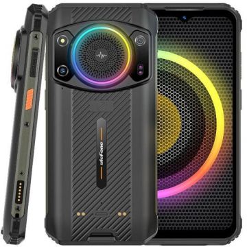 Ulefone Telefon Mobil Ulefone Armor 21, Procesor Mediatek MT8781 Helio G99, IPS LCD 6.58, 8GB RAM, 256GB Flash, Camera Duala 64+24MP, Wi-Fi, 4G, Dual Sim, Android, Negru