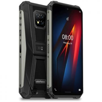 Ulefone Telefon mobil, Ulefone Armor 8, IP68/IP69K, 6.1, 4GB / 64GB, 5580mAh, Negru