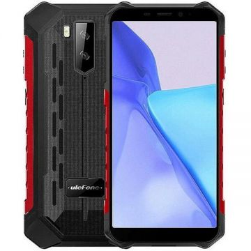 Ulefone Telefon Mobil Ulefone Armor X9 Pro, Procesor MediaTek Helio A25 Octa-Core, IPS LCD 5.5, 4GB RAM, 64GB Flash, Camera Duala 13+2MP, Wi-Fi, 4G, Dual Sim, Android, Negru/Rosu