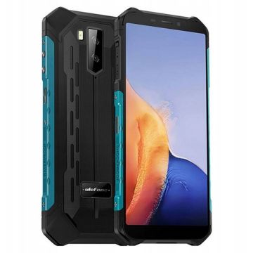 Ulefone Telefon Mobil Ulefone Armor X9, Procesor MediaTek Helio A25 Octa-Core, IPS LCD 5.5, 3GB RAM, 32GB Flash, Camera Duala 13 + 2 MP, Wi-Fi, 4G, Dual SIM, Android, Negru-Verde