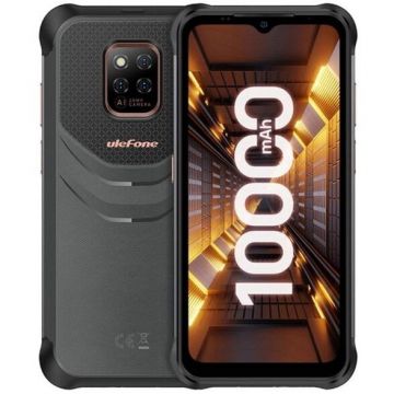 Ulefone Telefon mobil Ulefone Power Armor 14 Pro, Procesor MediaTek Helio G85, IPS 6.52, 8GB RAM, 128GB Flash, Camera Duala 20+2MP, 4G, Wi-Fi, Dual SIM, Android, Negru