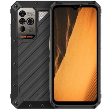 Ulefone Telefon Mobil Ulefone Power Armor 19, Procesor MediaTek MT6789, IPS 6.58, 12GB RAM, 256GB Flash, Camera Tripla 108 + 5 + 8 MP, Wi-Fi, 4G, Dual Sim, Android, Negru