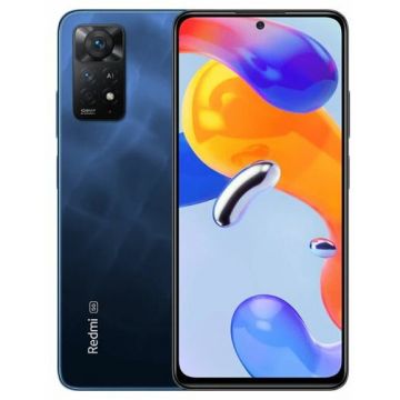 Xiaomi Telefon mobil Xiaomi Redmi Note 11 Pro 5G, Dual Sim, 128GB, 6GB RAM, Atlantic Blue