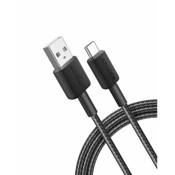 Anker Cablu Anker 322 USB-C la USB-A 1.8 metri, Negru