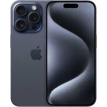Apple Telefon mobil Apple iPhone 15 Pro, 1TB, 5G, Albastru-Titan