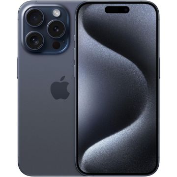 Apple Telefon mobil Apple iPhone 15 Pro Max, 256GB, 5G, Albastru-Titan