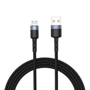 Cablu de date Tellur TLL155304, USB-A - Micro USB, 2m, Negru