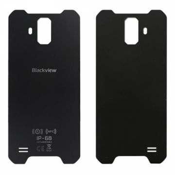 Capac spate original pentru Blackview BV9600 Pro, Negru